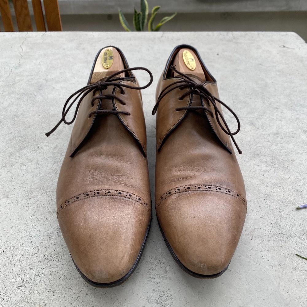 Jil Sander  -- cap toe lace up — PRICE DROP